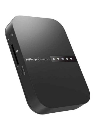 6700.0 mAh Filehub Plus Portable Router Black/White - v1660656609/N28996589A_1