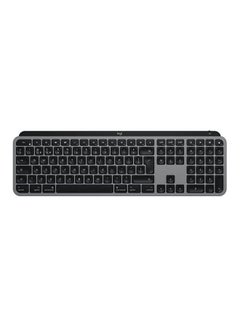 Logitech MX Keys Advanced Wireless Illuminated Keyboard for Mac,Backlit LED Keys, Bluetooth,USB-C, MacBook Pro,Macbook Air,iMac, iPad Compatible, Metal Build BLACK  - Image 2