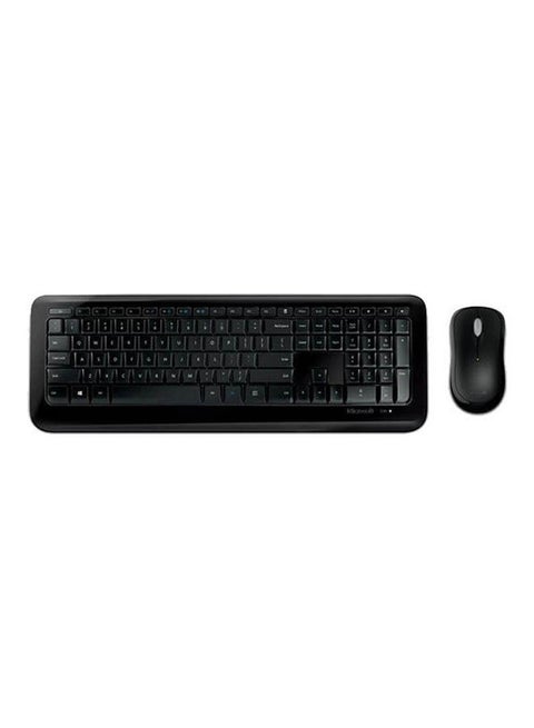 Wireless Desktop 850 Keyboard and Mouse Black