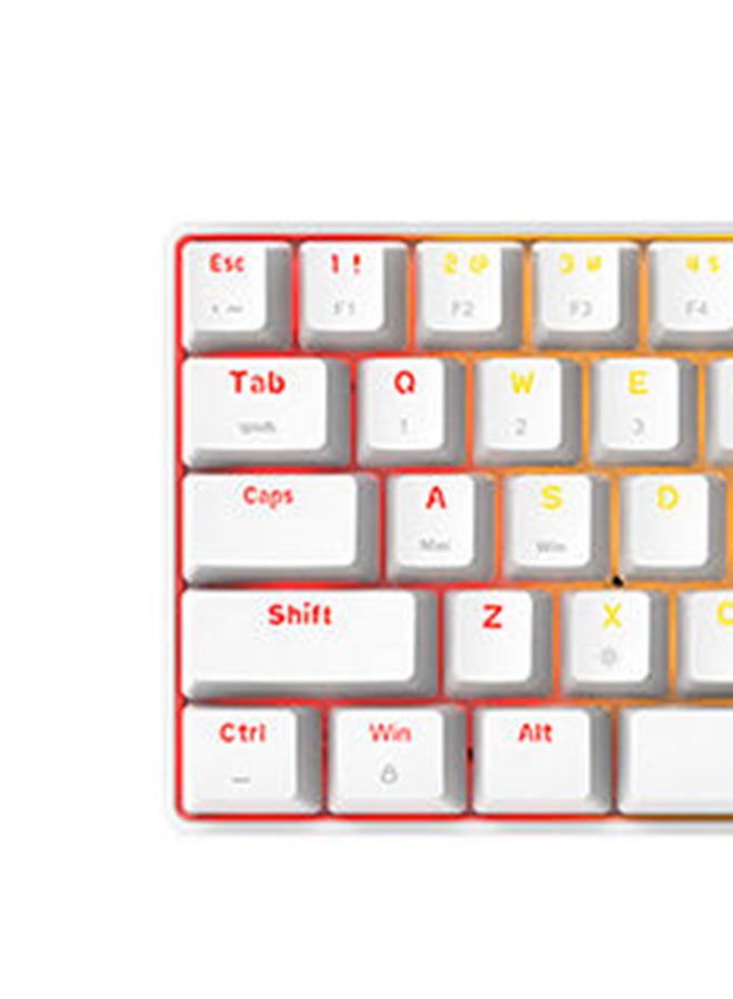 Ajazz Wired/Bluetooth Dual-mode Mechanical Keyboard White  - Image 3
