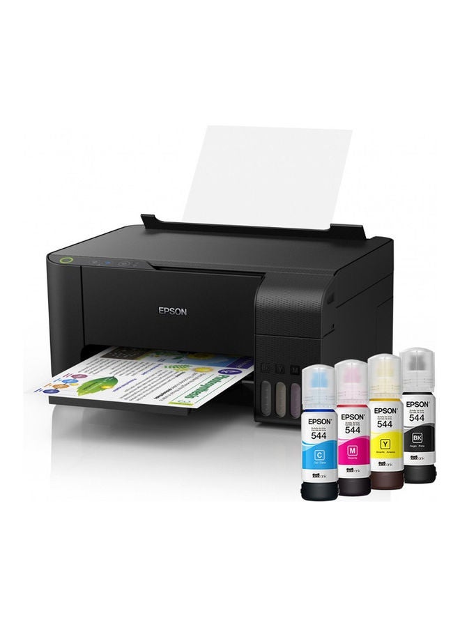 EPSON - EcoTank L3110 Multifunction Ink Tank Printer Black - Image 1