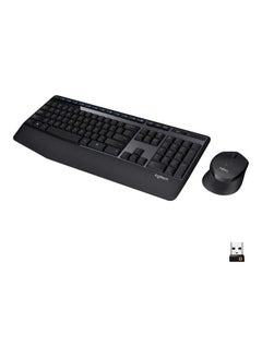 Logitech MK345 Wireless Keyboard And Mouse Arabic 920-010068 Black  - Image 1
