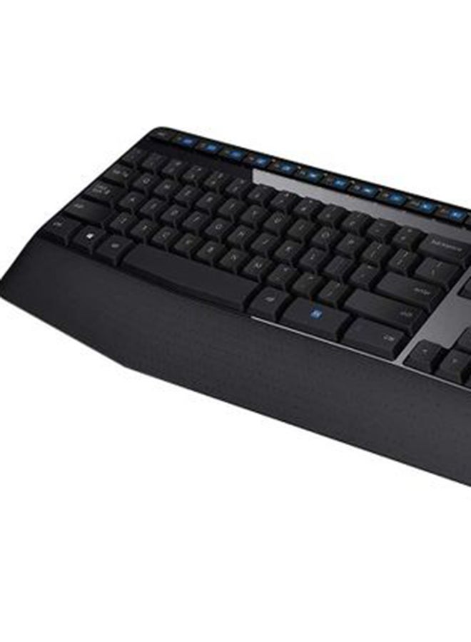 Logitech - MK345 Wireless Keyboard And Mouse Arabic 920-010068 Black - Image 1