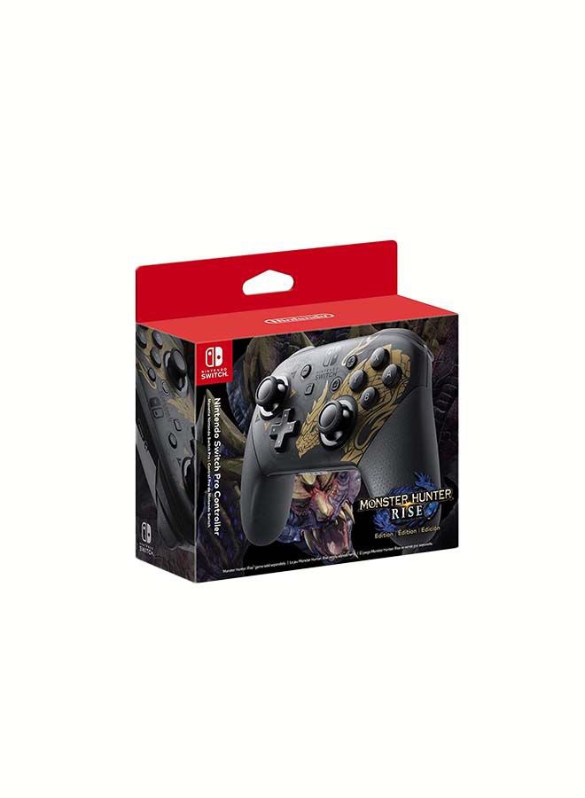 Nintendo - Nintendo Switch Pro Controller Monster Hunter Rise Edition - Switch - Image 1