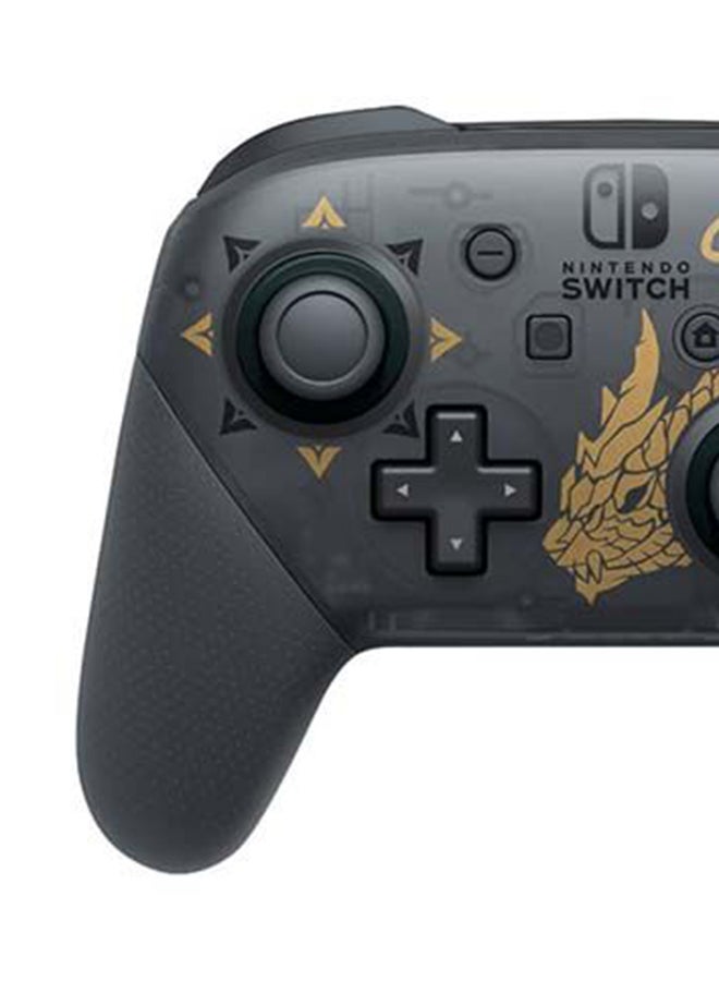 Nintendo - Nintendo Switch Pro Controller Monster Hunter Rise Edition - Switch - Image 1