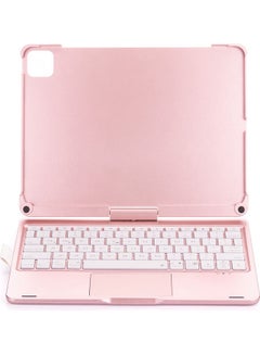 Wireless Keyboard with TouchPad for iPad Air4 2020/2018 Pro 11 Rose Gold