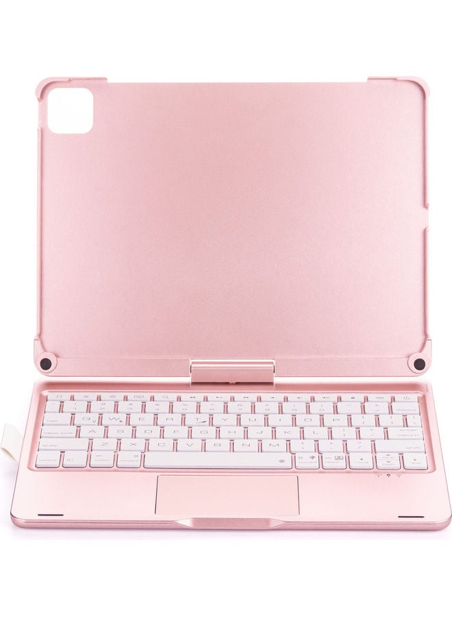 GULFLINK - Wireless Keyboard with TouchPad for iPad Air4 2020/2018 Pro 11 Rose Gold - Image 1