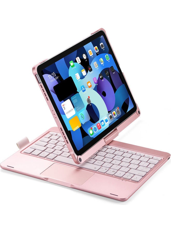 GULFLINK - Wireless Keyboard with TouchPad for iPad Air4 2020/2018 Pro 11 Rose Gold - Image 1