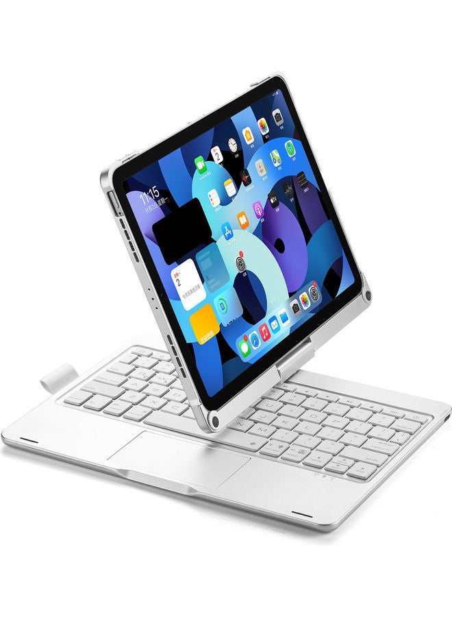 GULFLINK Wireless Keyboard with TouchPad for iPad Air4/Pro 11 2018 Silver  - Image 3