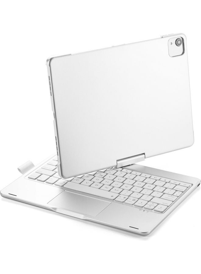 GULFLINK Wireless Keyboard with TouchPad for iPad Air4/Pro 11 2018 Silver  - Image 4