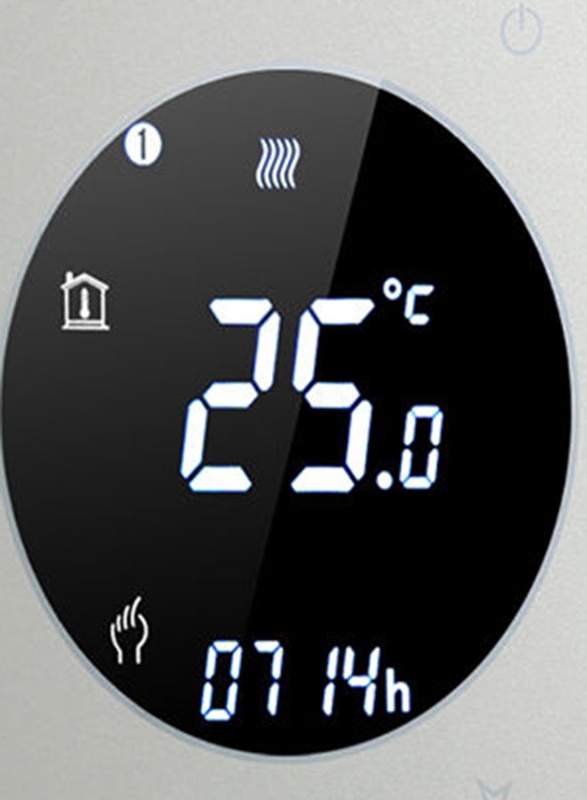 Generic Gas Boiler Heating Thermostat Silver  - Image 4