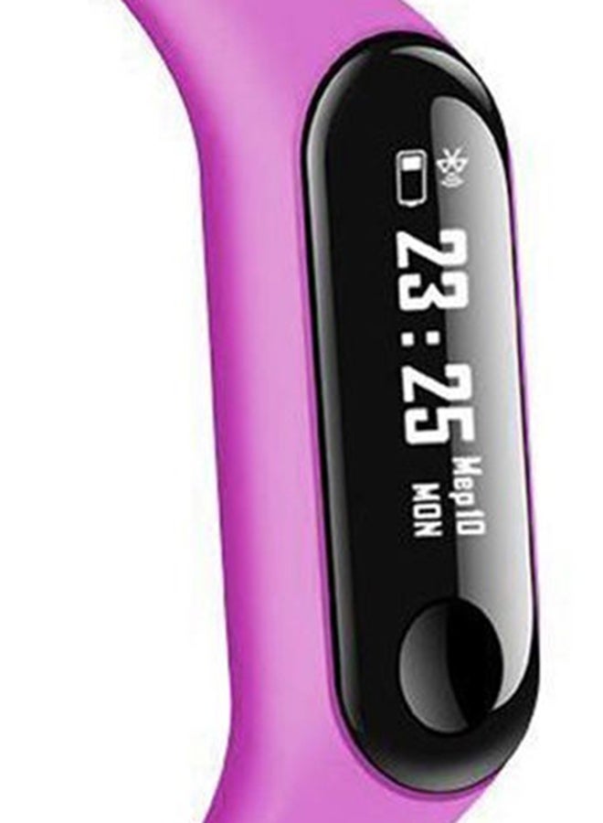Generic Fitness Tracker Band Purple/Black  - Image 2