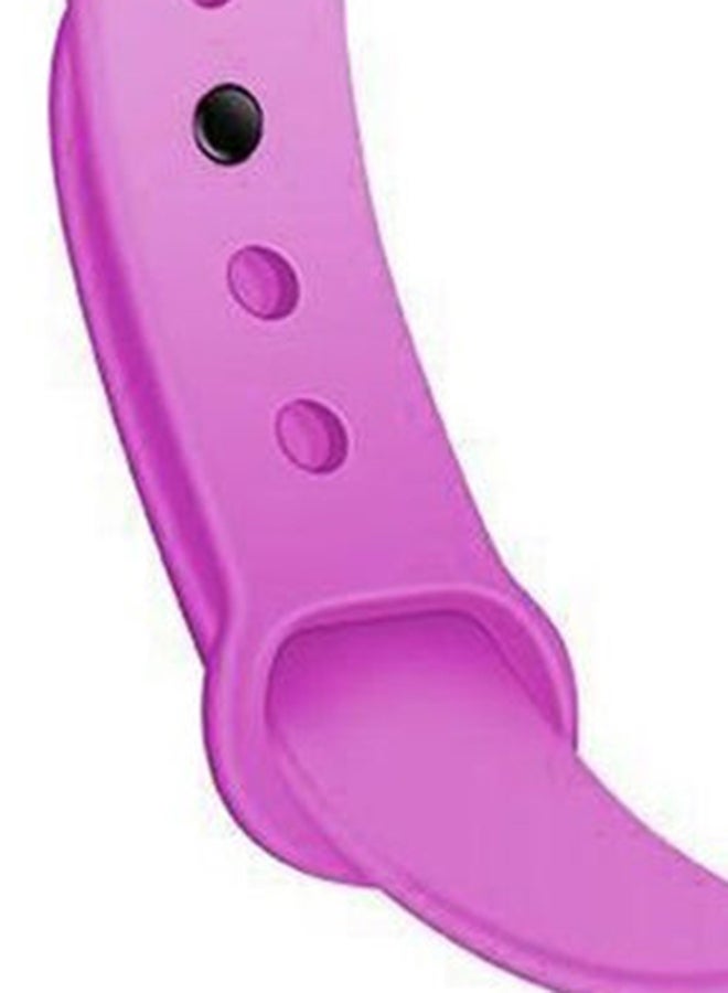 Generic Fitness Tracker Band Purple/Black  - Image 4
