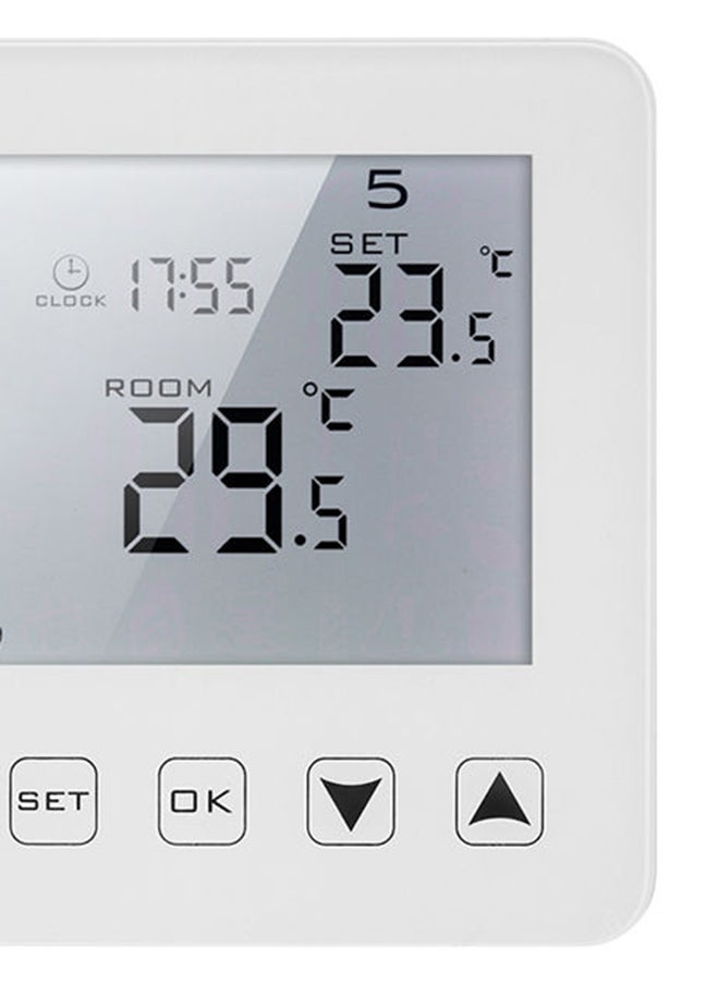 Generic Portable Electric Heating Thermostat White  - Image 4