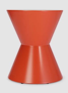 Switch Side Table - Modern Lacquered Wood - Used Next To Sofa As Coffee Corner Red/Orange 360X450ml  - Image 1
