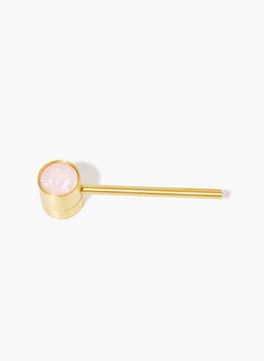 Amal Nordic Style Cabinet Drawer Pulls Knob Latch Peachy Pink/Brass 84 x 26 x 28mm  - Image 5