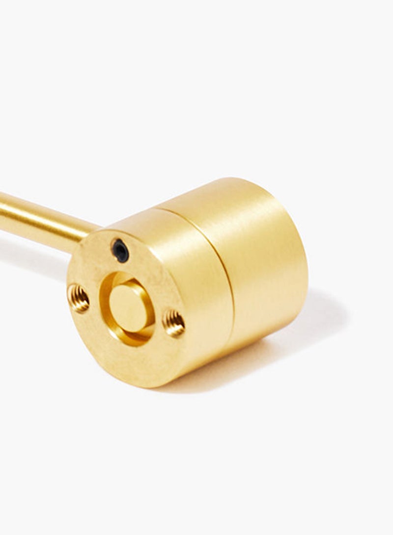 Nordic Style Cabinet Drawer Pulls Knob Latch Peachy Pink/Brass 84 x 26 x 28mm