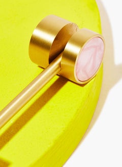 Amal Nordic Style Cabinet Drawer Pulls Knob Latch Peachy Pink/Brass 84 x 26 x 28mm  - Image 2