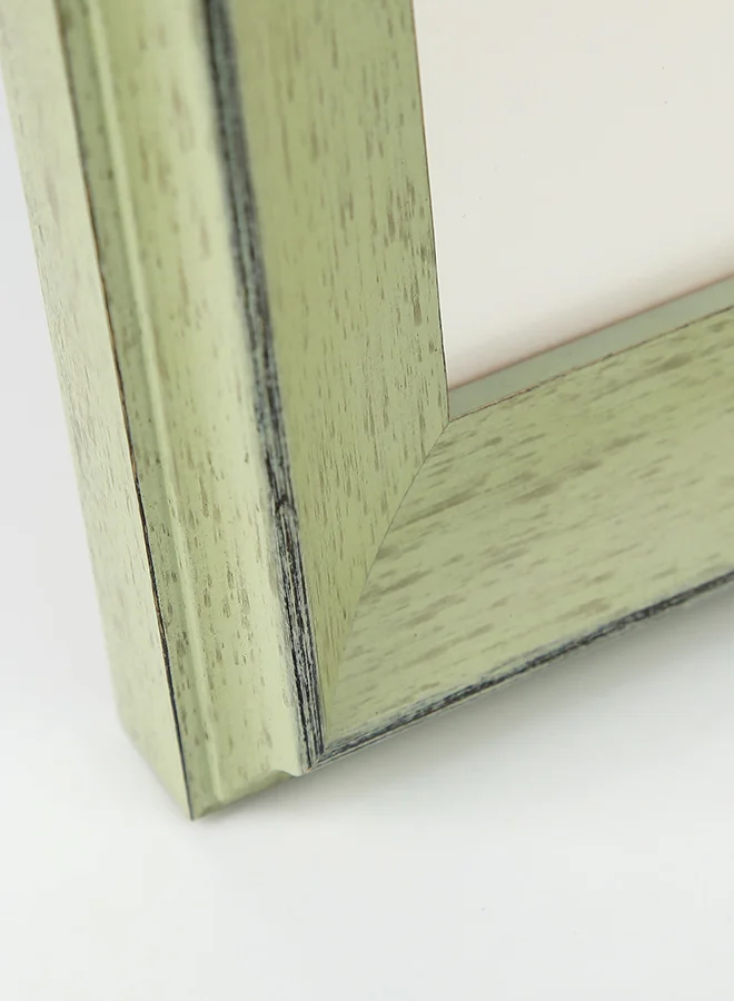 ebb & flow Wall Frames With Outer Frame Green outer frame size: L67xH97xT3cm for photo size: 20x30inch