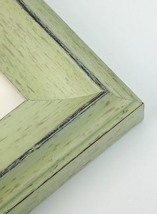ebb & flow Wall Frames With Outer Frame Green outer frame size: L67xH97xT3cm for photo size: 20x30inch