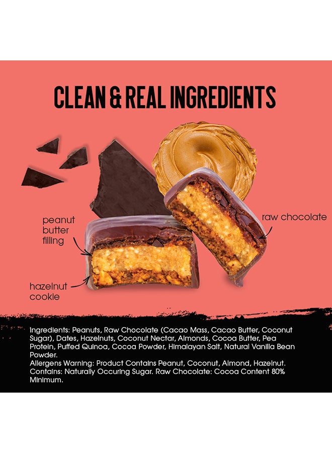 Freakin Healthy Raw Cacao Chia Seeds On A Hazelnut Biscuit Layer Bar 80grams - Image 5