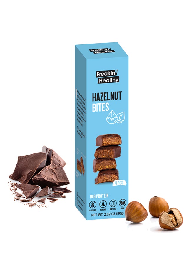 Freakin Healthy Hazelnut Butter Bites 80grams - Image 1