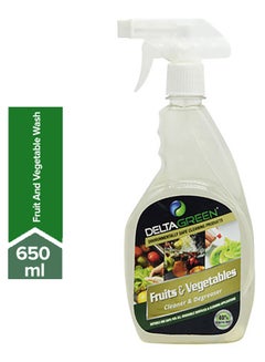 DELTA GREEN Fruits And Vegetables Cleaner With Degreaser 650ml 