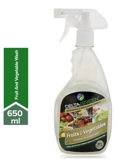 DELTA GREEN Fruits And Vegetable Cleaner And Degreaser Clear 650ml  - Image 1