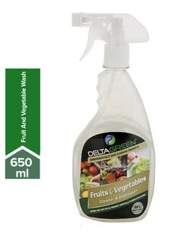 DELTA GREEN Fruits And Vegetable Cleaner And Degreaser Clear 650ml  - Image 1
