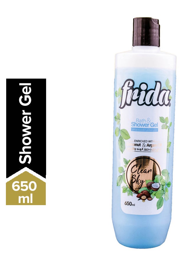 Frida Shower Gel Clear Sky Multicolour 650ml 