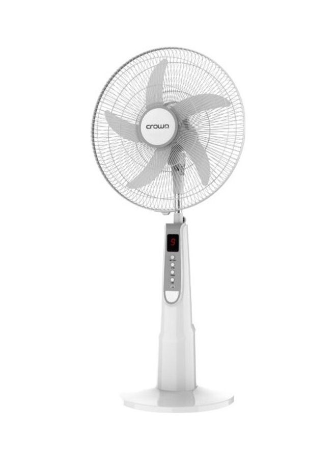 كراون لاين مروحة قابلة للشحن كراون لاين RF-241 بقدرة 32 وات 32.0 W rechargeable fan أبيض  - Image 1
