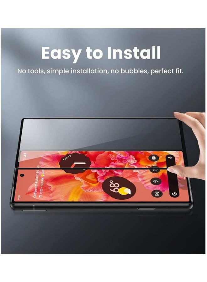 MARGOUN 2Pack for Google Pixel 6 Pro Screen Protector Anti-Scratch Curved Tempered Glass Clear HD Edge to Edge Full Coverage 9H Case Friendly Film 6.71 inch Clear - Image 4