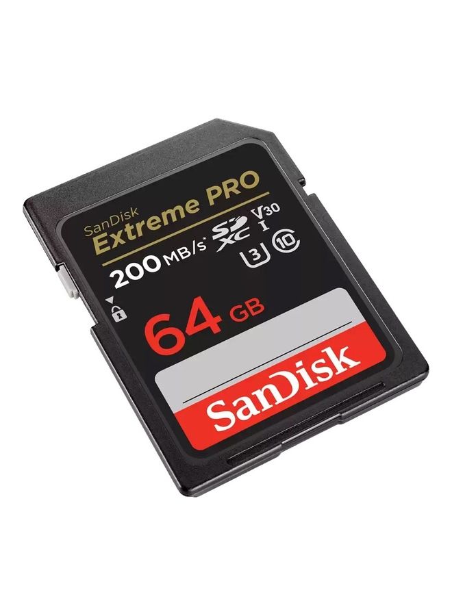 Sandisk - 64 GB Extreme PRO SDHC And SDXC UHS-I Card Memory Card SDSDXXU-064G-GN4IN 64 GB - Image 1