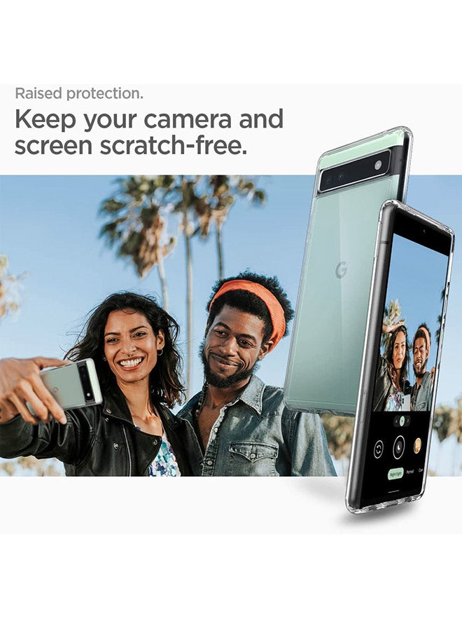 MARGOUN Shockproof Ultra Slim Transparent Soft TPU Case Cover For Google Pixel 6a Clear  - Image 3