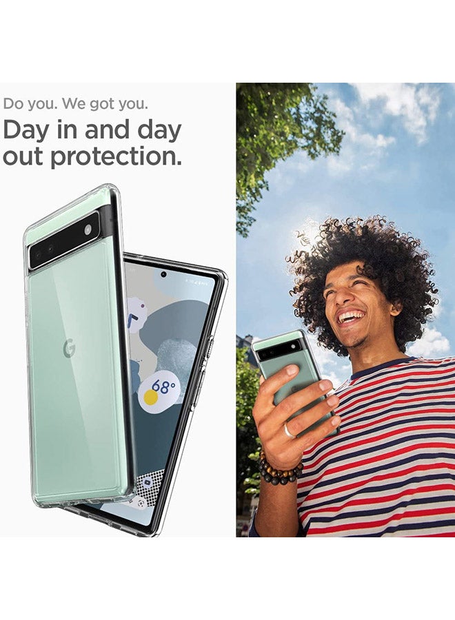 MARGOUN Shockproof Ultra Slim Transparent Soft TPU Case Cover For Google Pixel 6a Clear  - Image 4