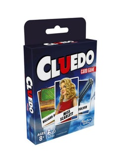 Cluedo Card Game – Fast-Paced Mystery Game for Kids with a Twist on Classic Gameplay, Travel Game, 3-4 Players, Ideal for Kids Ages 8+ 1.9x9.21x14.29cm - v1660719140/N39790676A_2