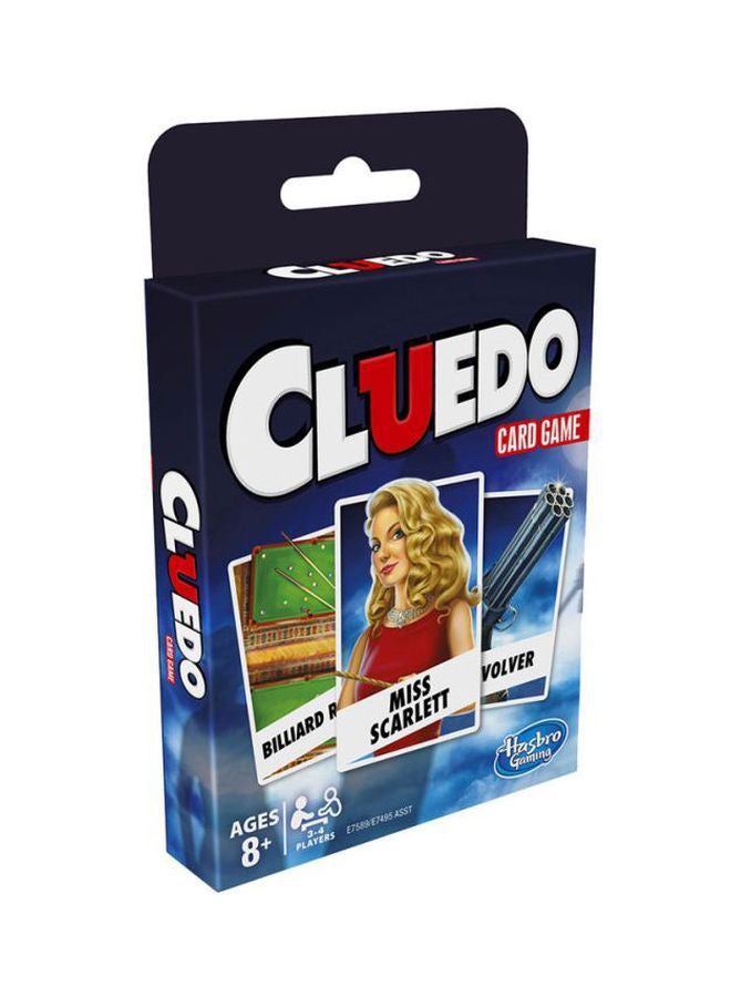 HASBRO - GAMING - Cluedo Card Game – Fast-Paced Mystery Game for Kids with a Twist on Classic Gameplay, Travel Game, 3-4 Players, Ideal for Kids Ages 8+ 1.9x9.21x14.29cm - Image 1