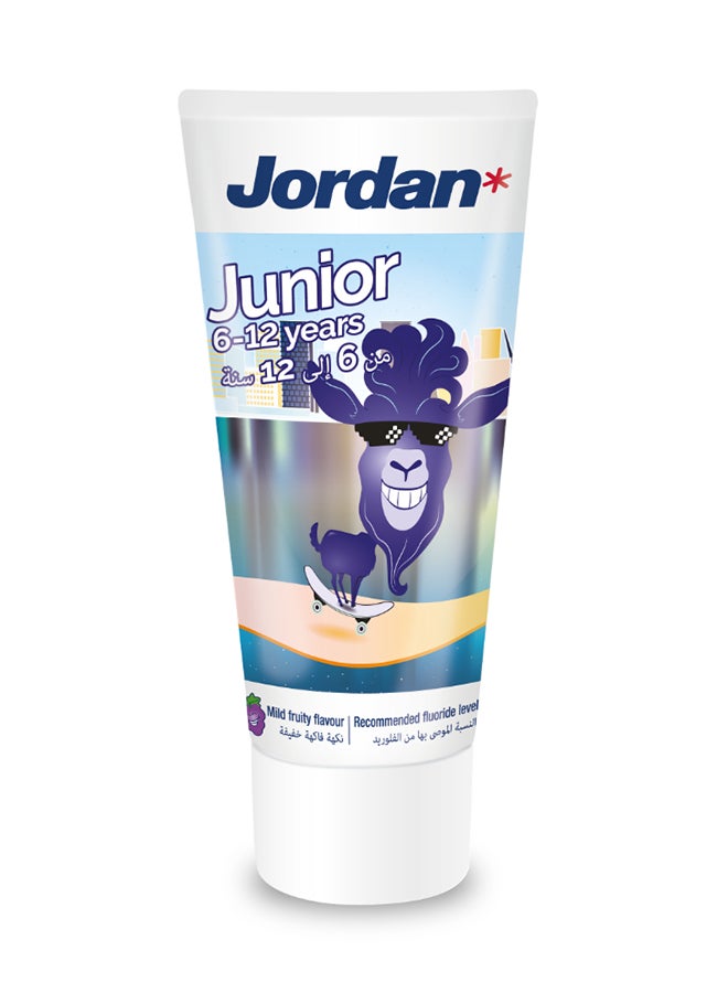 Junior Toothpaste Mild Fruity Flavour - v1660719916/N34332198A_2