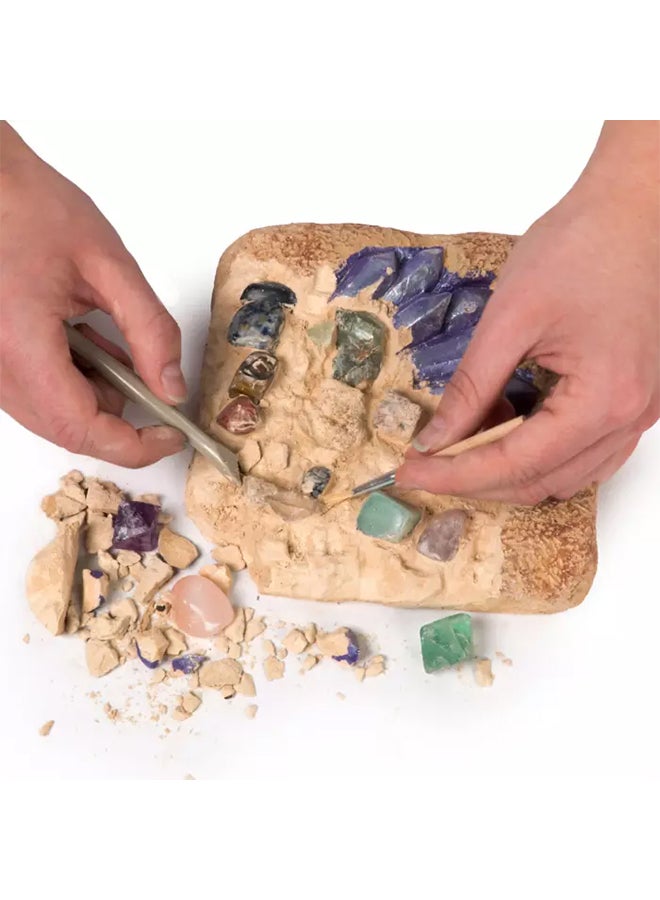 NATIONAL GEOGRAPHIC - Mega Gemstone Dig Kit 10x2x7.2cm - Image 1