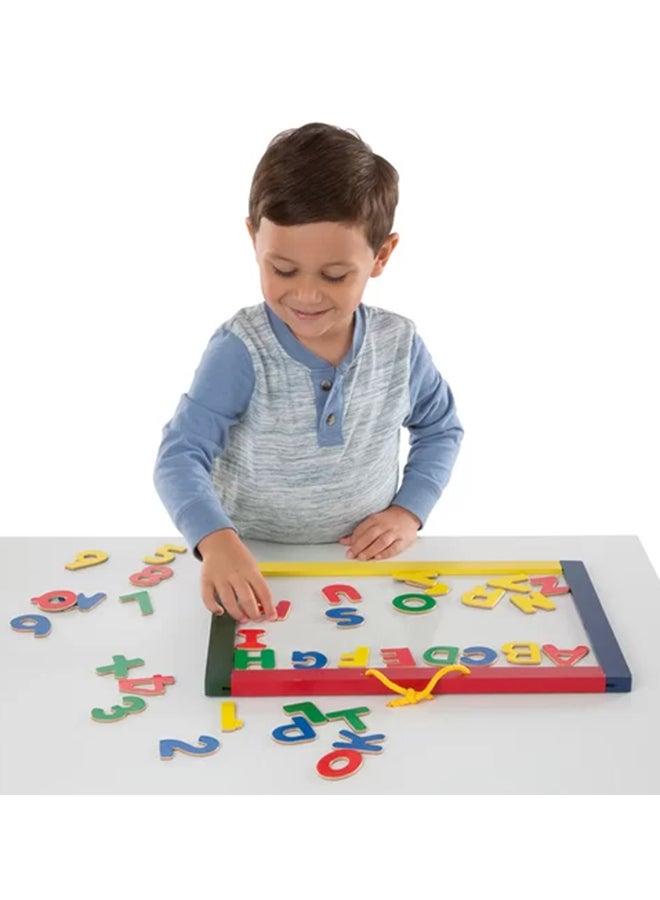 Melissa & Doug Magnetic Chalkboard Dry - Erase Board 18.4x13.8x2.3cm  - Image 4