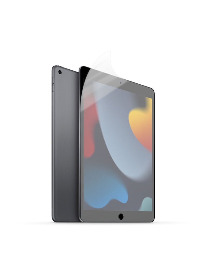 HYPHEN - SketchR Graphic Screen Protector + Drop Protection Case Bundle - iPad 10.2”- Anti -fingerprint-Anti- Glare-compatible ,matte texture clear - Image 1