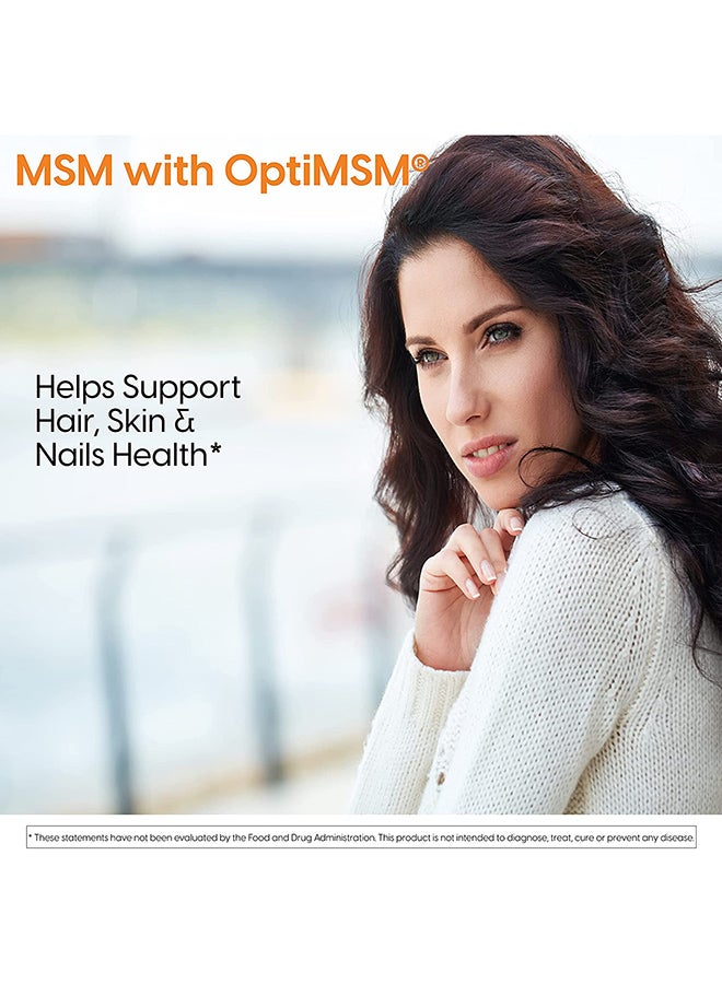 Doctor's BEST - MSM With OptiMSM Diatery Supplement 1500 Mg - 120 Tablets - Image 1