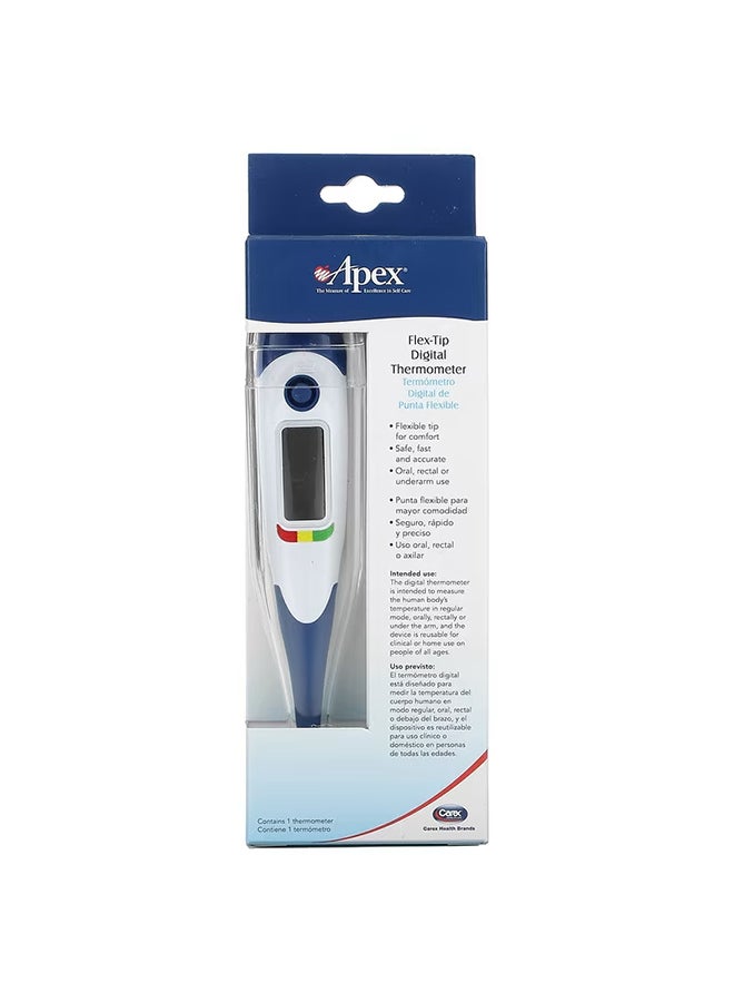 أبيكس ميزان قياس حرارة رقمي بطرف مرن - Image 1