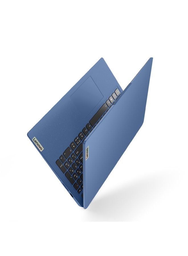 Ideapad 3 15ITL6 Laptop (82H8016UAD) With 15.6-inch FHD (1920x1080) TN 250nits Anti-glare Display, Intel Core i7-1165G7(4C,8T, 2.8 GHZ upto 4.7GHz, 12MB)11th Generation Processer/8GB RAM/1TB HDD/2GB NVIDIA GeForce MX450/Dos (Without Windows) English/Arabic Abyss Blue