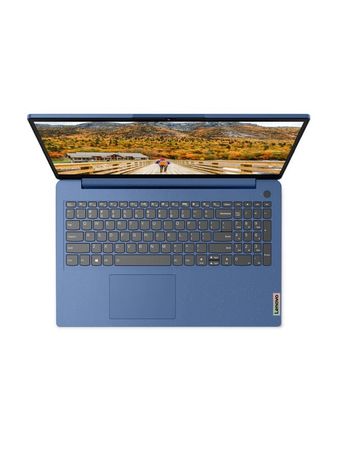 لينوفو لابتوب آيديا باد 3 15ITL6 (82H8016UAD) بشاشة مقاس 15.6 بوصة فل اتش دي (1920×1080) تي ان 250 نيت مضادة للوهج، معالج انتل كور i7-1165G7 (4C، 8T، 2.8 جيجاهرتز حتى 4.7 جيجاهرتز، 12 ميجابايت) معالج الجيل الحادي عشر/ ذاكرة رام سعة 8 جيجابايت/محرك أقراص صلب HDD سعة 1 تيرابايت/بطاقة رسومات إنفيديا جي فورس MX450/DOS سعة 2 جيجابايت (بدون ويندوز) الإنجليزية/العربية أزرق أبيس  - Image 4