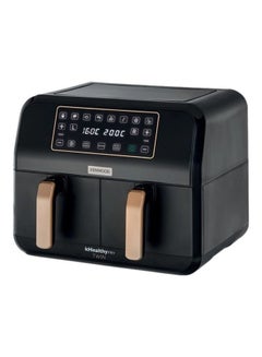 KENWOOD Dual Air Fryer, 3.4Kg, Dual Zone Technology, Digital Display 8 L 1700 W OWHFP70.000BK Black  - Image 3
