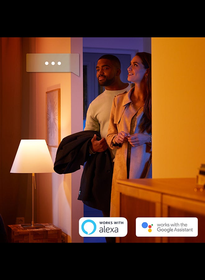Philips - PHILIPS HUE UAE Lightstrip Plus extension V4 1 meter Blue/Green/Pink 1meter - Image 1