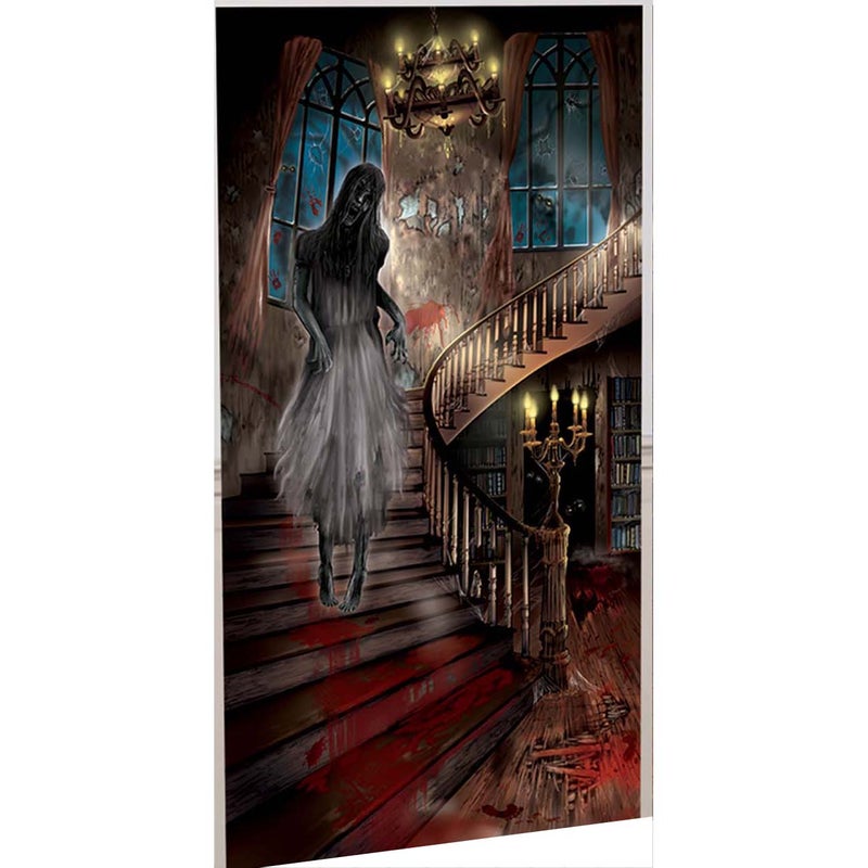 أمسكان طقم تزيين حائط بتصميم منزل مسكون من 5 قطع متعدد الألوان - Image 2