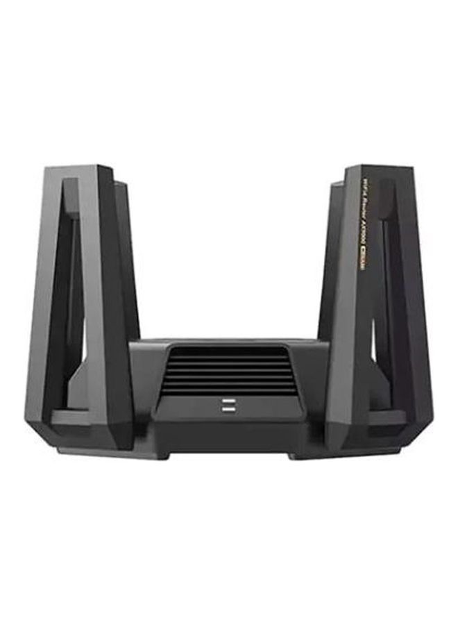 Xiaomi - MI AX9000 9000MBPS Enhanced Version TRI-BAND WIFI6 Router Black - Image 1