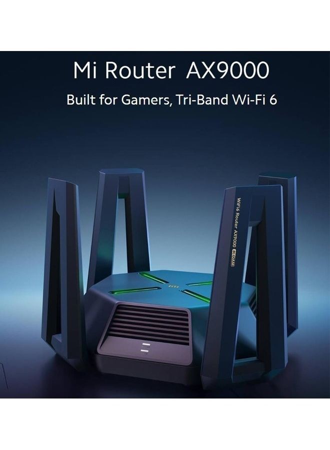 MI AX9000 9000 ميجابايت في الثانية إصدار محسن ثلاثي الموجات WIFI6 راوتر أسود لون أسود - v1660739653/N53343394A_5